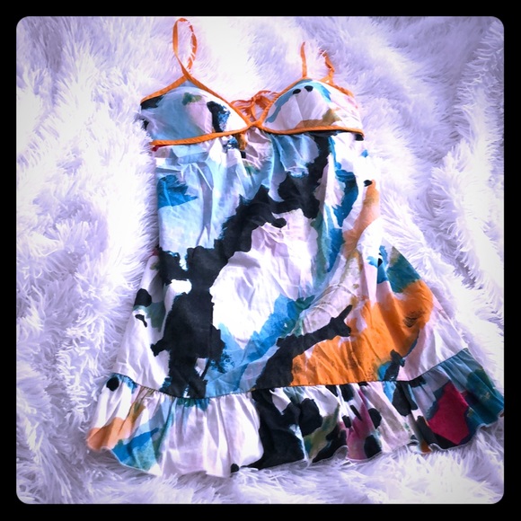 Printed dress - Picture 1 of 7